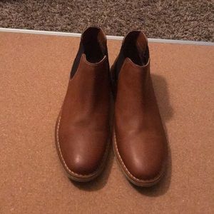 Kenneth Cole REACTION  Cognac Chelsea Boots MENS